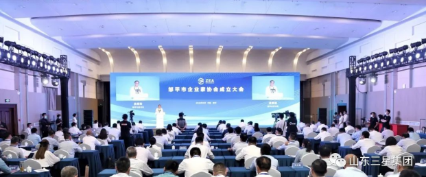 鄒平市企業(yè)家協(xié)會成立 山東三星集團(tuán)董事長、總裁王亞群當(dāng)選副會長