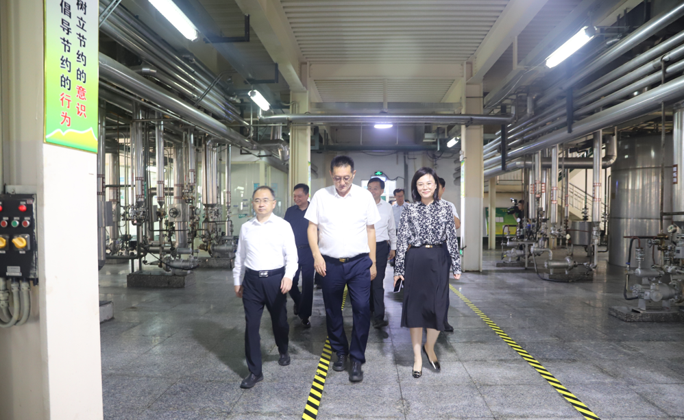 山東省政協(xié)黨組成員、副主席張新文來(lái)山東三星集團(tuán)調(diào)研