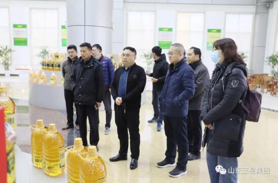 省派鄒平市“加強農(nóng)村基層黨組織建設”工作隊來山東三星集團調(diào)研